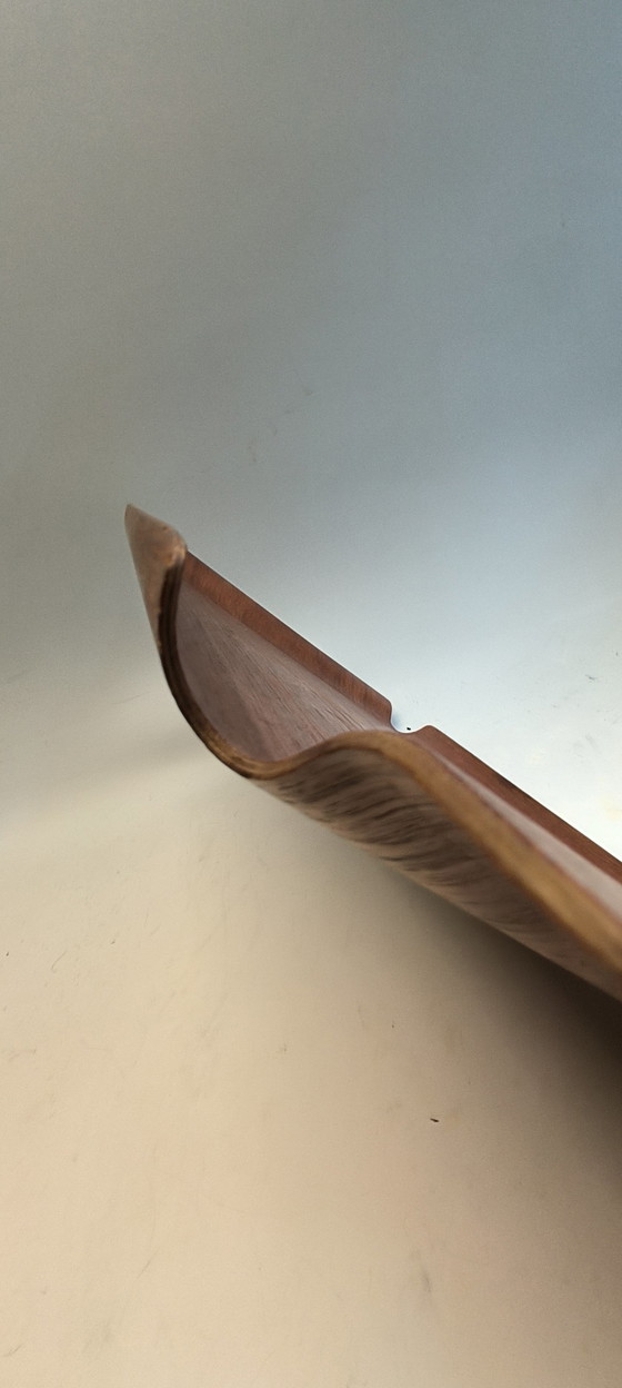 Image 1 of Vassoio in legno compensato stile Impala konga Svezia vintage 1960