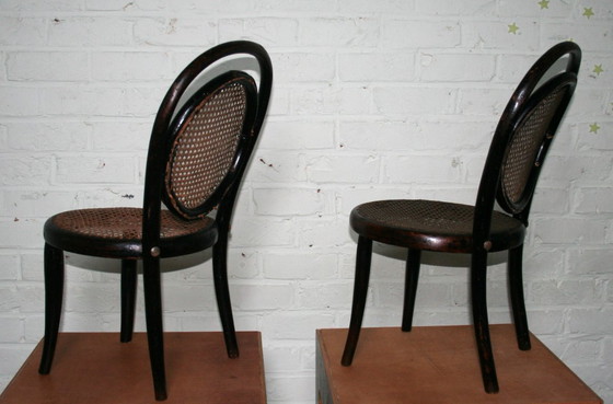 Image 1 of 2 seggioloni/sedute per allattamento in stile Thonet