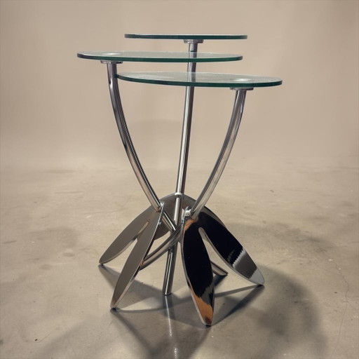 Ensemble complet de tables gigognes Metaform Papillon de Thomas Althaus