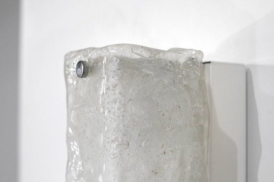 Image 1 of Grande coppia di appliques in vetro di Murano, Italia anni '70. Vintage