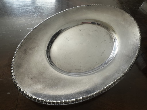 Norton & White EPNS Manchester 21 cm / 14 cm silver-plated pocket tray