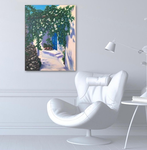 Peinture à l'huile - Irina Gauss - Sérénité méditerranéenne