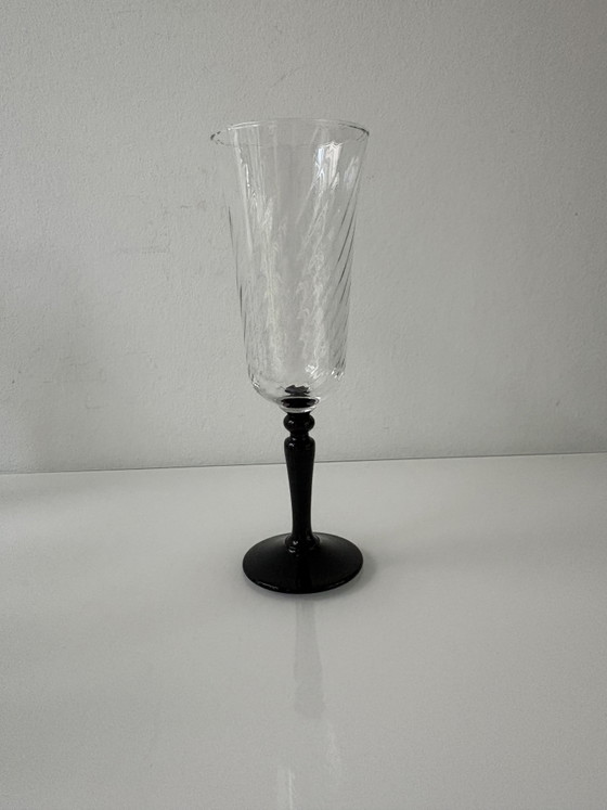 Image 1 of Vintage 70’s/80’s Luminarc France champagneflutes en digestiefglaasjes