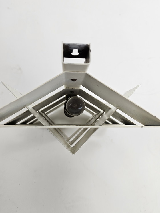 Image 1 of Wall lamp by Anvia by J.J.M. Hoogervorst graphic design of metal