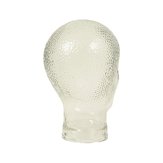 Image 1 of Vintage Glazen Hoofd Mannequin