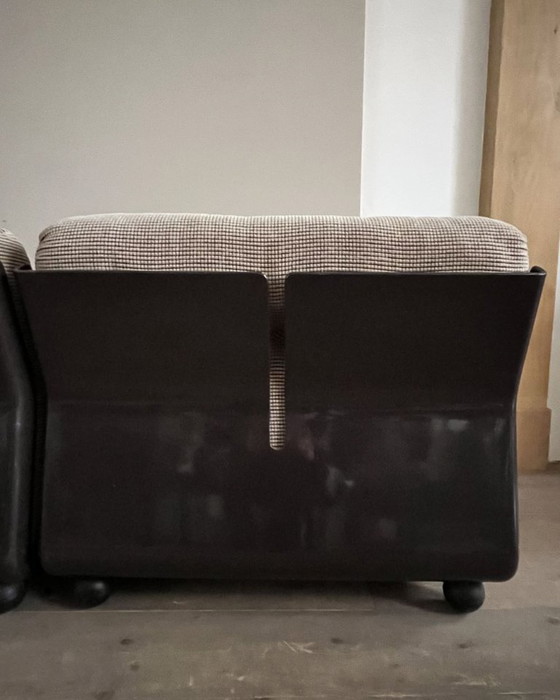 Image 1 of 2x Poltrone Amanta Mario Bellini 1974