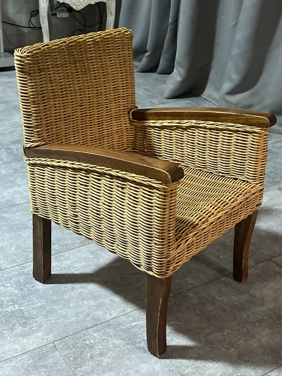 1 x sedia relax classica per bambini 3 - 5 anni, rietveld opdracht, Poltrone, Legno, Altro, Beige (foto 5 di 6)