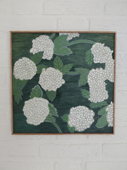 "WO LICHT IN STILLE ERBLÜHT" – wanddecoratie, Wood, Other