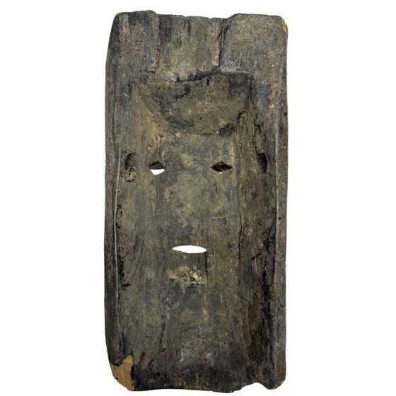 Wall Decoration Himalayan Wooden Mask – Tibetan Style Folk Art – Sculpture (photo 2 of 6)