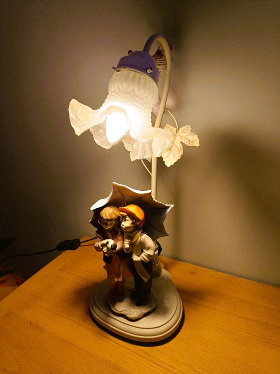 Image 1 of Tulip table lamp with figures
