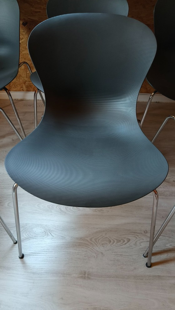 Image 1 of 6x Fritz Hansen ~ Kasper Salto - NAP chair