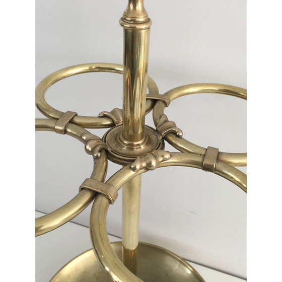 Image 1 of Vintage brass umbrella stand, 1930