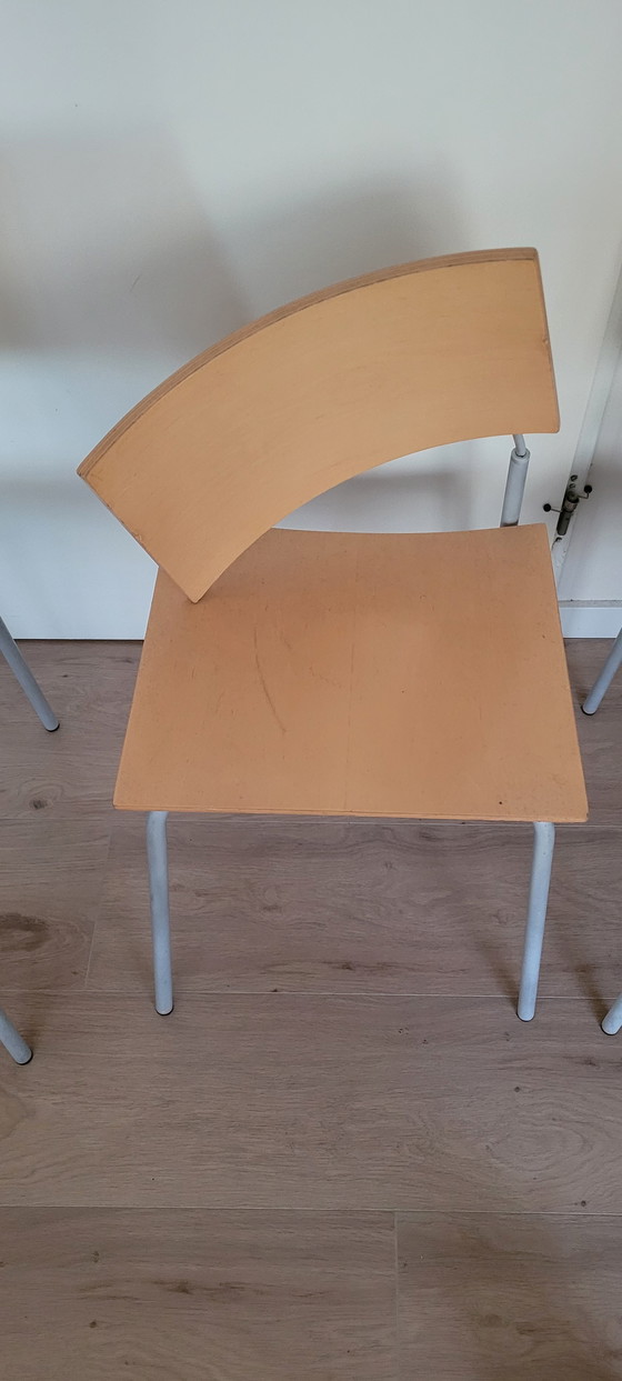 Image 1 of 4 chaises de salle à manger design La Palma