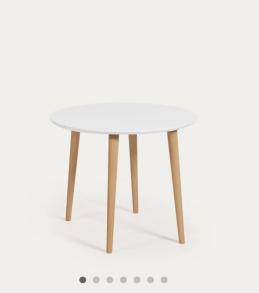 Tavolo da pranzo Kave OQUI, ovale allungabile