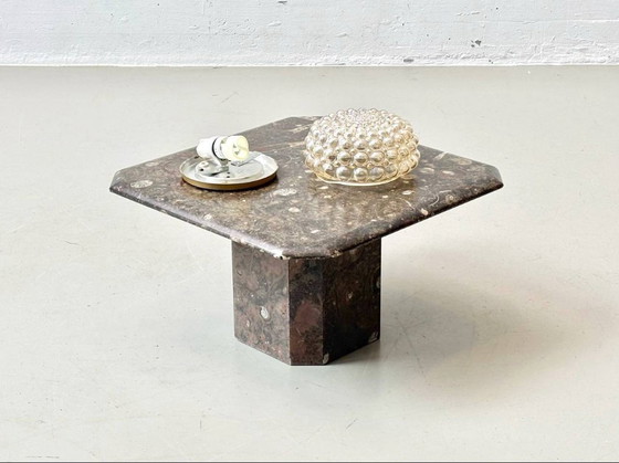 Image 1 of Amber-colored bubble glass wall lamp by Helena Tynell for Limburg, 1960s