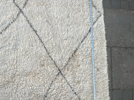 Image 1 of Handgemaakt wollen Berber Kelim vloerkleed 180x260 cm