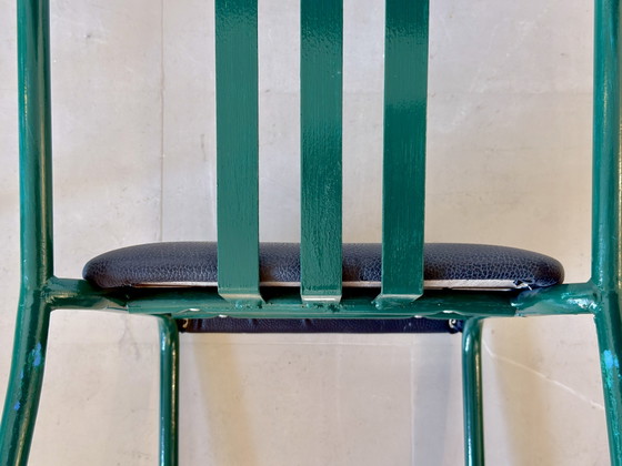 Set of 3 Dining Chairs by Robert Mallet-Stevens, Model 222, Pallucco, Italy, 1980s – Eetkamerstoelen, Metal (photo 8 of 15)