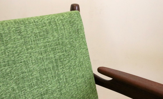 Image 1 of Vintage fauteuil stoel nieuw gestoffeerd 'Rozendaal' 