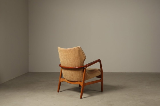 Arnold Madsen & Henry Schubell three-piece lounge set for Bovenkamp, 1960s – Seating area, Textile, Vintage (photo 3 of 16)