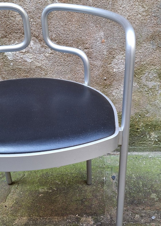 Image 1 of Coppia di poltrone in alluminio di Henning Larsen