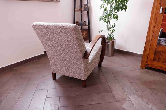 Image 1 of Halabala fauteuil - Type C, Iconisch Tsjecho-Slowaaks ontwerp uit de jaren 1950