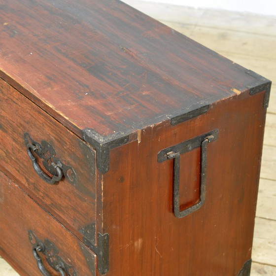 Commode japonaise Tansu, vers 1870 – Iron, Wood (photo 7 of 14)