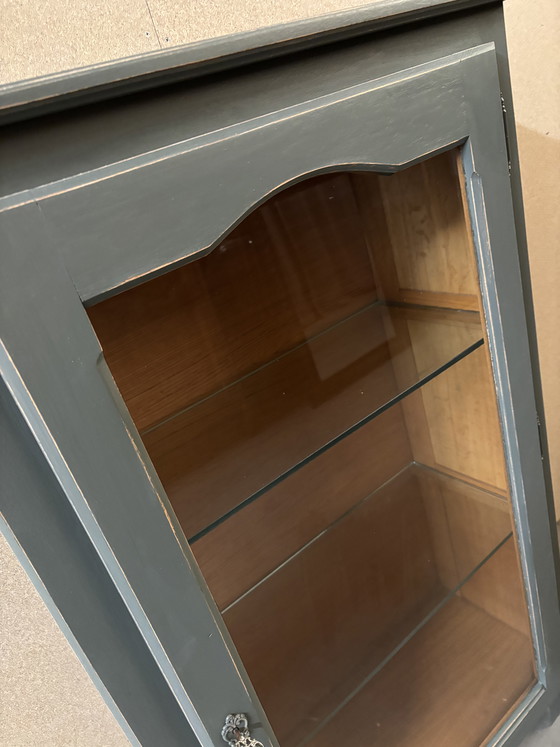 Image 1 of Vintage Brocante vitrinekast 