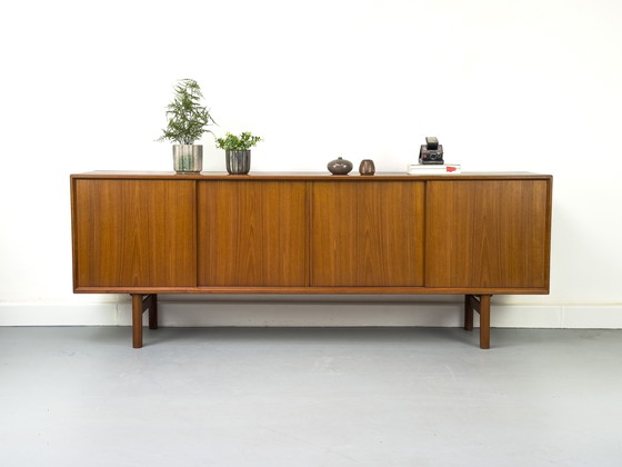 Image 1 of Danish Teak Sideboard by Henning Kjaernulf for Bruno Hansen, 1960s