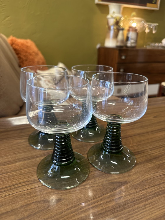 Image 1 of 4 Rummer wijnglazen