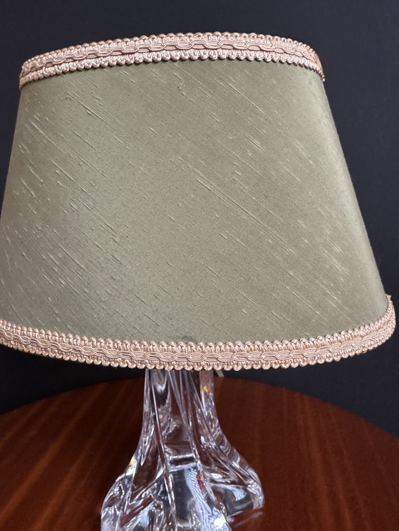 Image 1 of Small Daum crystal lamp from the 1950s