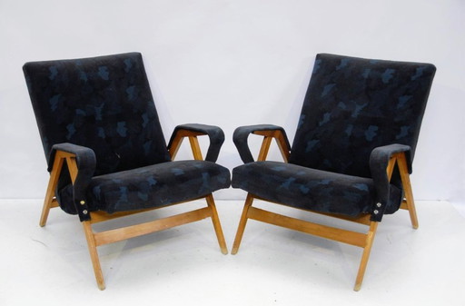2x armchairs Frantisek Jirac