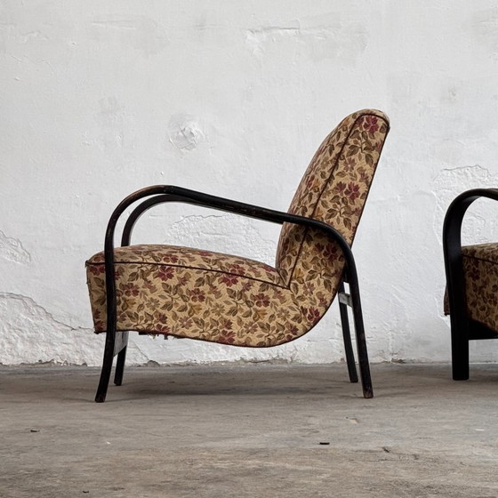 Image 1 of Pair of Mid-Century Armchairs by Karel Koželka & Antonín Kropáček, 1960s