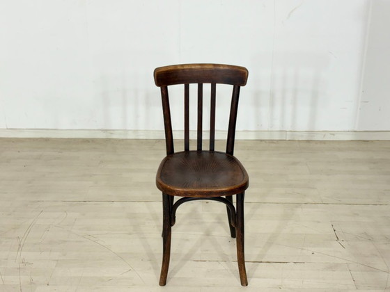 Image 1 of Set of 4 solid wood chairs / oak dining chairs / kitchen chairs