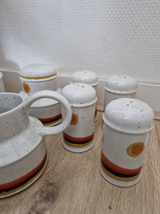 Image 1 of Stoviglie vintage Stonehenge Midwinter + 4 piatti (11 articoli)