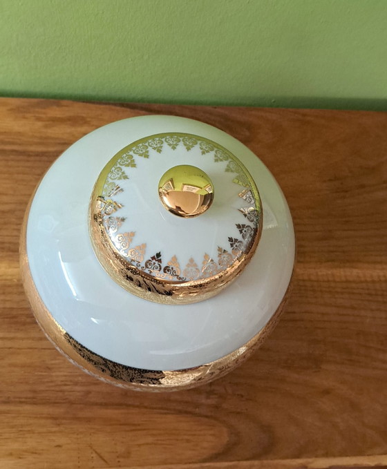 Bomboniera Limoges vintage, Oggetti decorativi, Oro, Porcellana, Dorato (foto 4 di 8)