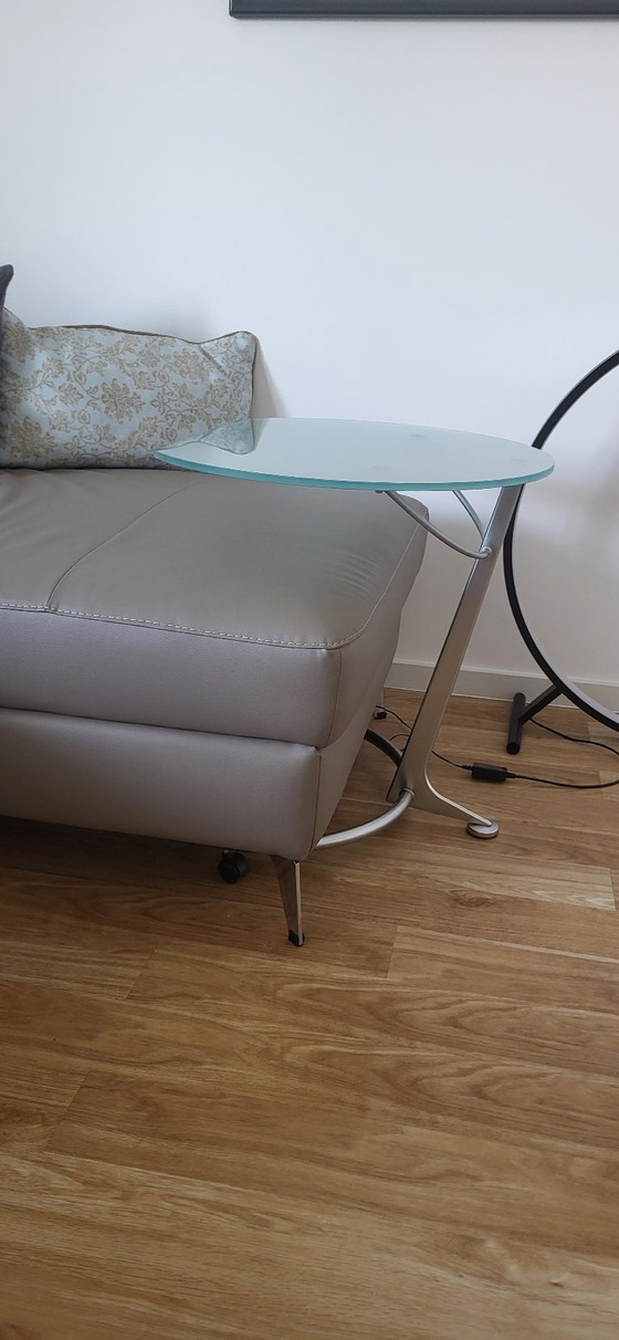 Image 1 of Lübke Interlübke - Kumo - Mesa auxiliar (2) - Aluminio, cristal