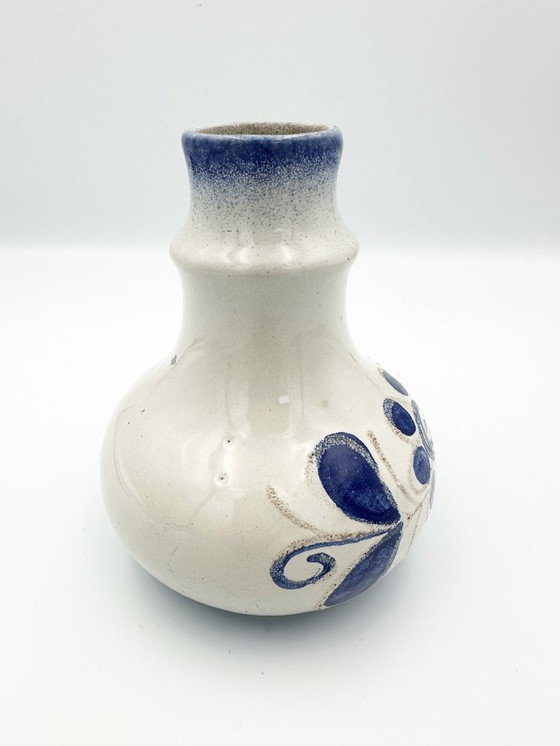 Image 1 of Strehla Keramik Vase Fat Lava, DDR