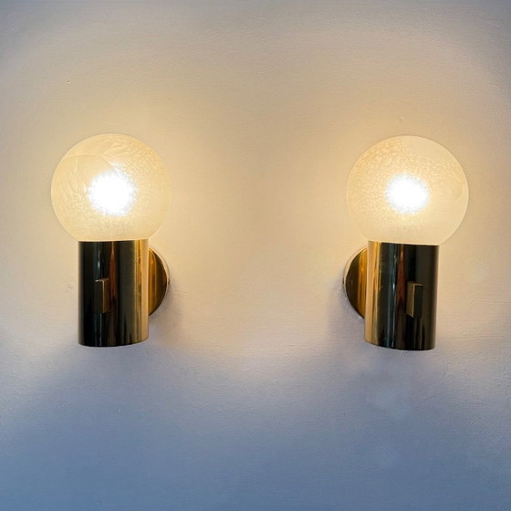 Image 1 of Coppia di applique Hans Agne Jackobsson , anni '70