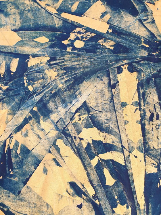 Jürgen Angeler - Golden Butterfly Effect – Pinturas y dibujos, Lienzo (photo 11 of 16)