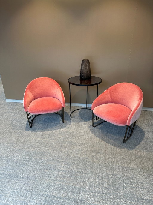 Fauteuils lounge Sancal Tonella – lot de 2 – design accrocheur