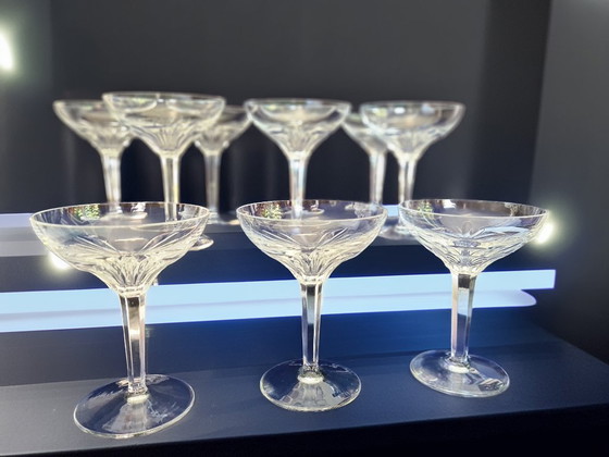 Image 1 of 10 Coupes à Champagne Brioso A.D. Copieur Koninklijke Leerdam