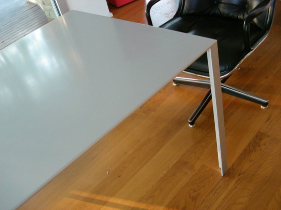 Image 1 of Jean Nouvel “LESS” Original Desk/Table – 1990s Unifor (Molteni) – Metal