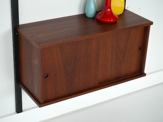 Image 1 of Teak shelving unit, Danish design, 1960s, production: Denmark
