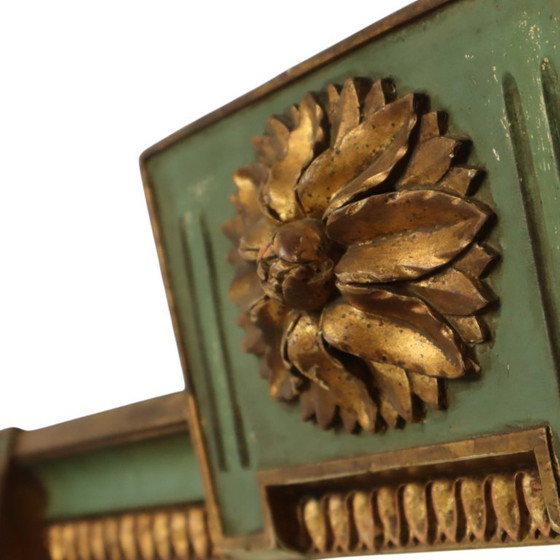 Image 1 of Groene Gouden Spiegel Begin 20ste Eeuw