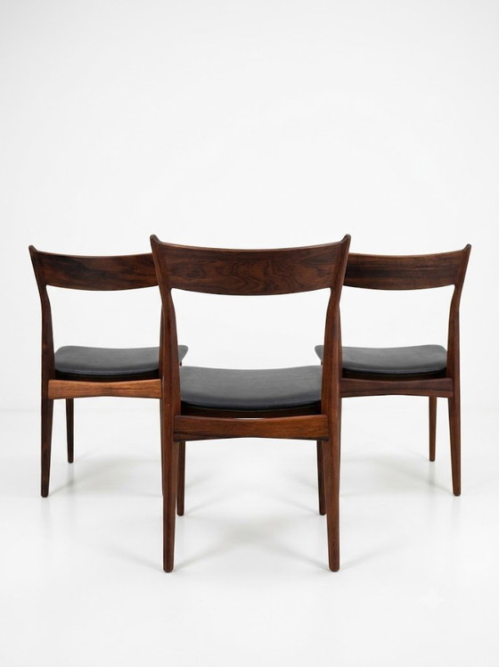 Image 1 of Lot de 3 chaises danoises H.P Hansen 
