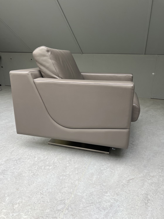 Image 1 of Leolux Cuno 3.5-seater sofa and swivel armchair