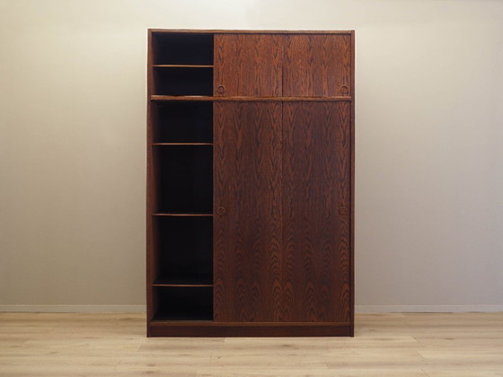 Image 1 of Oak wardrobe, Danish design, 1970s, manufactured by Tage Mogensen