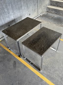 Nest of Draenert Slate Stone Tables