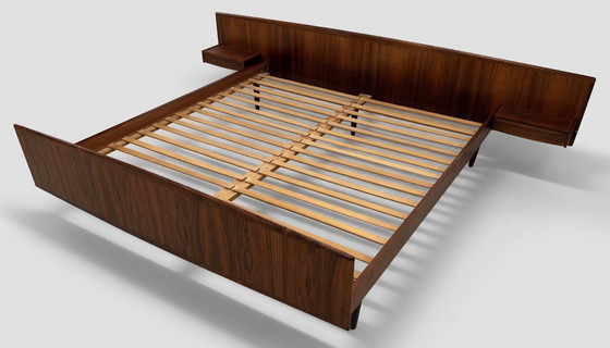 Image 1 of Letto galleggiante in palissandro danese di Sannemans Møbelfabrik