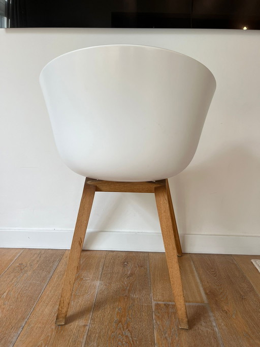 HAY About a Chair AAC22 Stoel - Oak - White